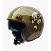 nzi rolling 4 sun skull n roses open face helmet 050406g744