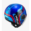 nzi ringway 2 duo connected blue red and blue matte open face helmet 15023a935