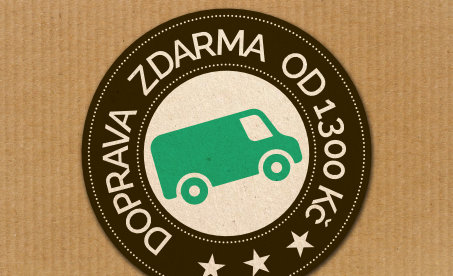 Doprava Zdarma od 1300 Kč