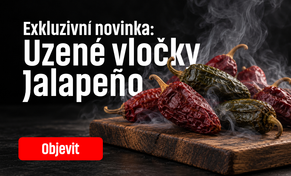 Jalapeňo uzené vločky