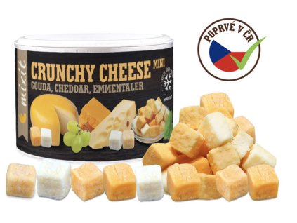 Mix křupavých sýrů Gouda Čedar Ementál