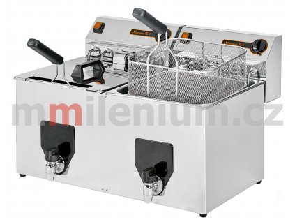 Fritéza Fiamma FF 15 plus 15 TR NVV s výpustí