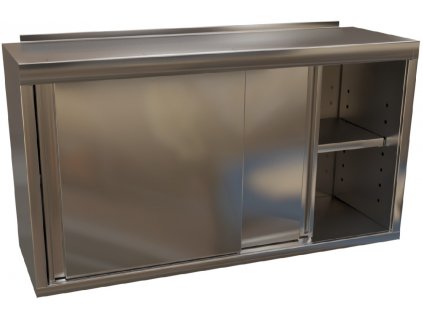 mmilenium.cz velkoobchodgastro.cz Skříňka nerez nástěnná uzavřená s policí KNSSDP hloubka 350mm