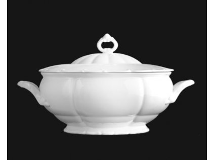 POLÉVKOVÁ MÍSA 3,00 L, BÍLÝ PORCELÁN, VERONA, G. BENEDIKT mmilenium