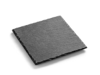 Břidlicový talíř na prezentaci pokrmů 20x20 cm FORGAST FG03225 mmilenium