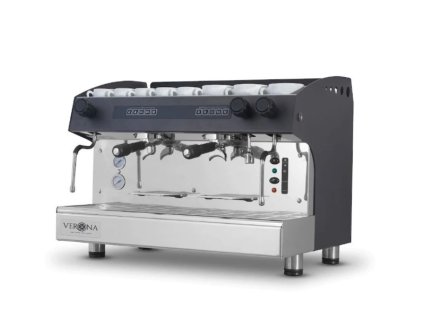 Automatický dvouskupinový kávovar JULIA, černý VERONA 207581 mmilenium