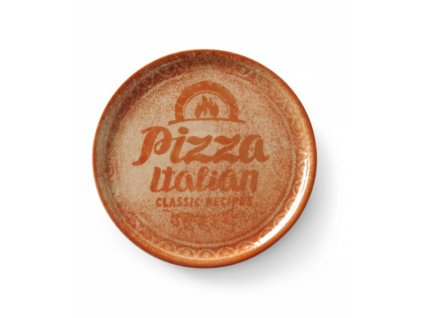 Talíř na pizzu Recipe Collection Brick Red průměr 33 cm HENDI 778944 mmilenium