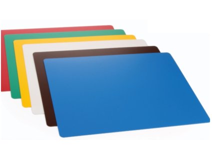 PODLOŽKY NA KRÁJENÍ 38x30cm HACCP ELASTICKÉ SADA 6 KS GASTRON HENDI mmilenium