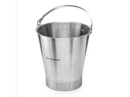 Vědro nerezové s prstencem 12lt. FORGAST FG06112 mmilenium