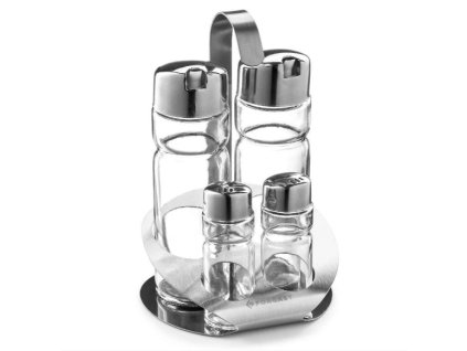 4dílná sada koření FORGAST slánka, menážka, sůl a pepř, olej, magi mmilenium slánka