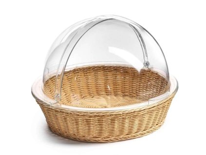 Kulatý chlebník s víkem FORGAST FG03239 (košík a roll top) mmilenium