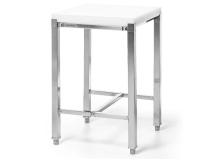 Řeznický blok polyethylenu 50x50 na nerez podstavci FORGAST FG12243 mmilenium