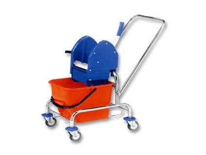 Úklidový vozík 1x17lt. se ždímačem