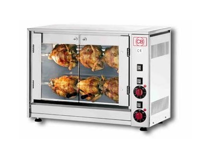 Elektrický gril na kuřata E-6 P CB Italy