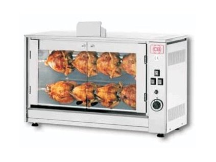 Plynový gril na kuřata G-8P CB Italy