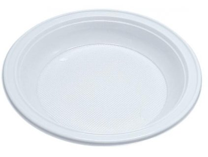 Talíř hluboký jednorázový 20,5cm - balení 100ks