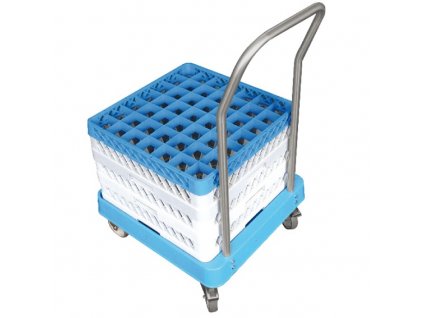 Vozík plastový s rukojetí na koše do myčky C 1122