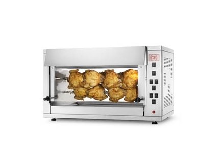 Elektrický gril na kuřata E-12P CB Italy