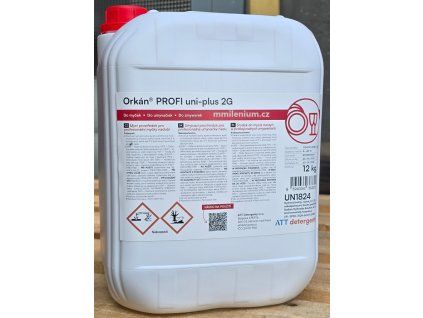 Orkán Profi uni plus plně univerzální tekutý mycí prostředek s chlórem mmilenium