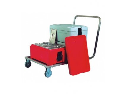 Manipulační vozík na termoporty MVP-2/U nerez