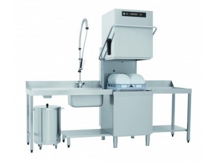 Myčka průběžná TT 162 ABT koš 600x500mm bez odpad. čerpadla 400V