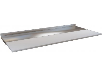 Pracovní deska dělená KPDNV nierolen nerez