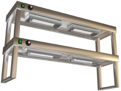 mmilenium.cz velkoobchodgastro.cz Stolový nástavec dvoupatrový KSND hloubka 350mm