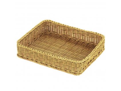 Košík polyratan GN 12 265 × 325 mmb