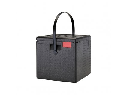 Termobox na pizzu s černým úchytem 8ks - 35 cm