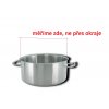 Hrnec nerez střední profesionální s poklicí