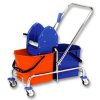 Úklidový vozík 2x17lt. se ždímačem, základní