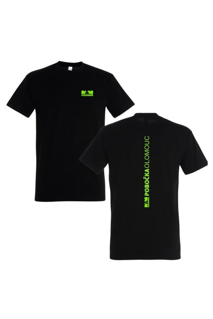 Tričko  ze 100% bavlny s potiskem POBOČKY/REALITNÍ MAKLÉŘ | pánské