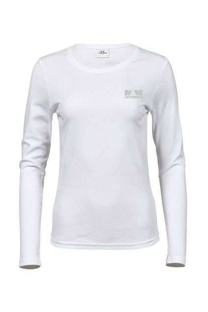 Tričko z organické bavlny s dlouhým rukávem | dámské