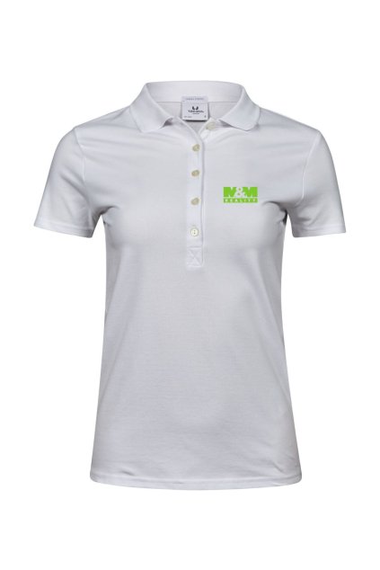 Polokošile Piqué z těžké organické bavlny | dámská