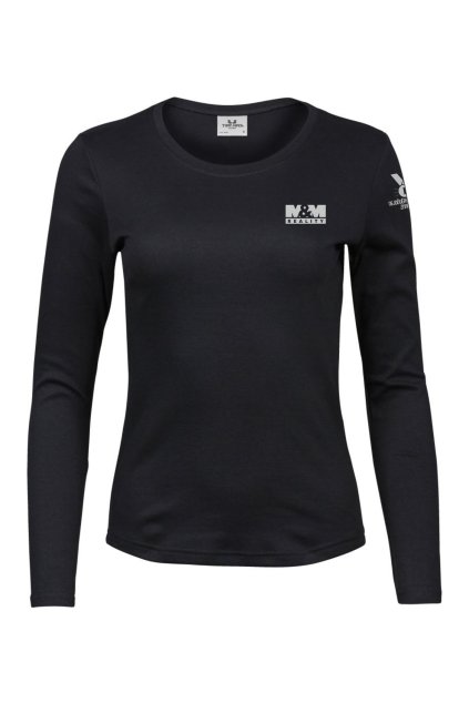 Tričko z organické bavlny s dlouhým rukávem Nejdůvěryhodnější značka | dámské