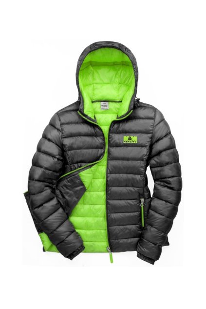 Prošívaná bunda s kapucí | M, L | dámská