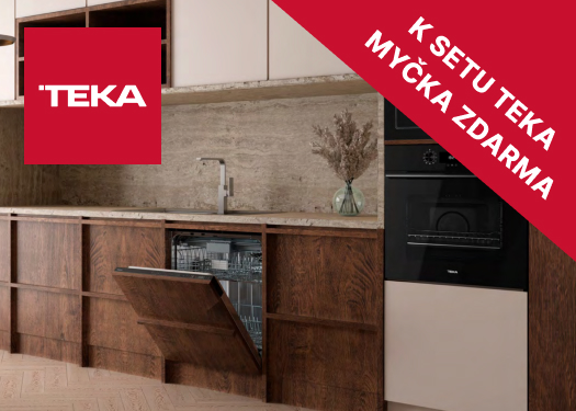 Exkluzivně: Získejte myčku zdarma k setům spotřebičů Teka!