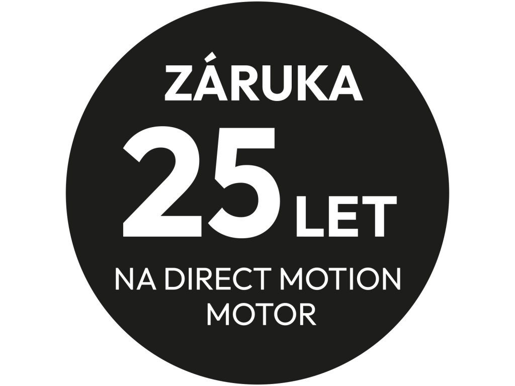 Prodloužená záruka Haier 25 let na Direct Motion motor - MMspotrebice.cz