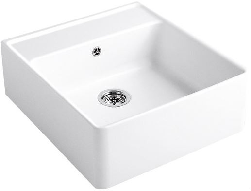 Levně Villeroy & Boch Single 595 Lesklá černá / Chromite glossy