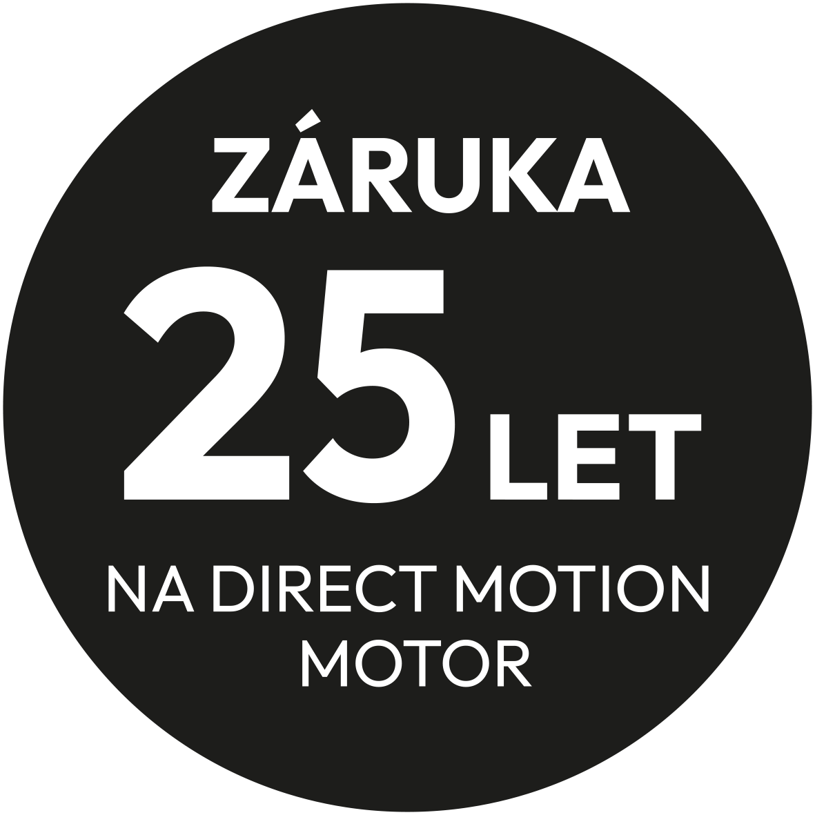 Levně Prodloužená záruka Haier 25 let na Direct Motion motor