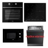 Set Teka HLB 8416 BX AIR FRY + IZF 64440 MSP BK + ML 8200 BI BK + DFI 46700