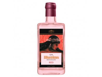 LADY RED GIN Illusion, 0% Alkohol, 500ml