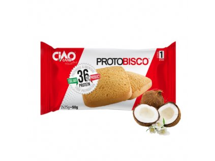 Proteinová LOW CARB sušenka – Kokos, 2x25g (50g)
