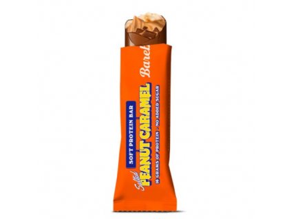 BAREBELLS Protein Bar SOFT Slané arašídy karamel, 55g