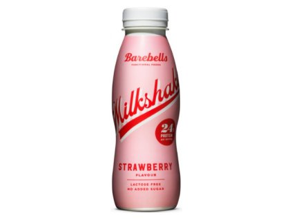 PROTEIN MILKSHAKE BAREBELLS JAHODA, 330ml