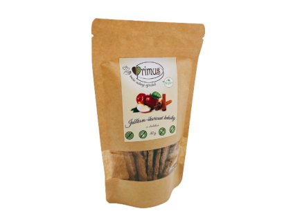 SUŠENKY JABLKO – SKOŘICE, LOW CARB, Primus, 80g