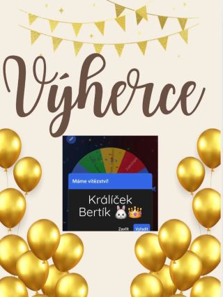 🎉 Výhercem se stává: 👉 @bunnykingbertik Gratulujeme ☺️ Prosím ozvi se nám do zpráv, ať můžeme výhru poslat za králíčkem 🐰💚...
