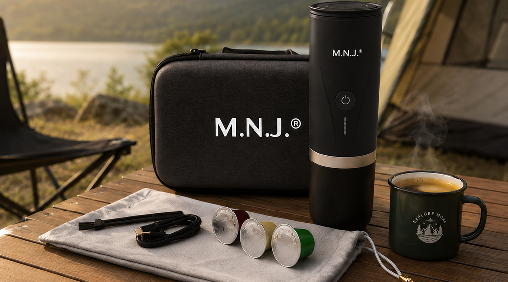 Cestovný batériový kávovar