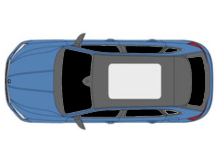 Okno Skoda Scala Sada