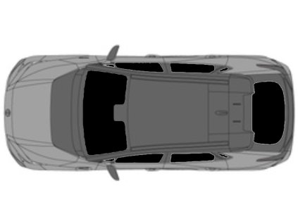 Okno Toyota BZ4X Sada